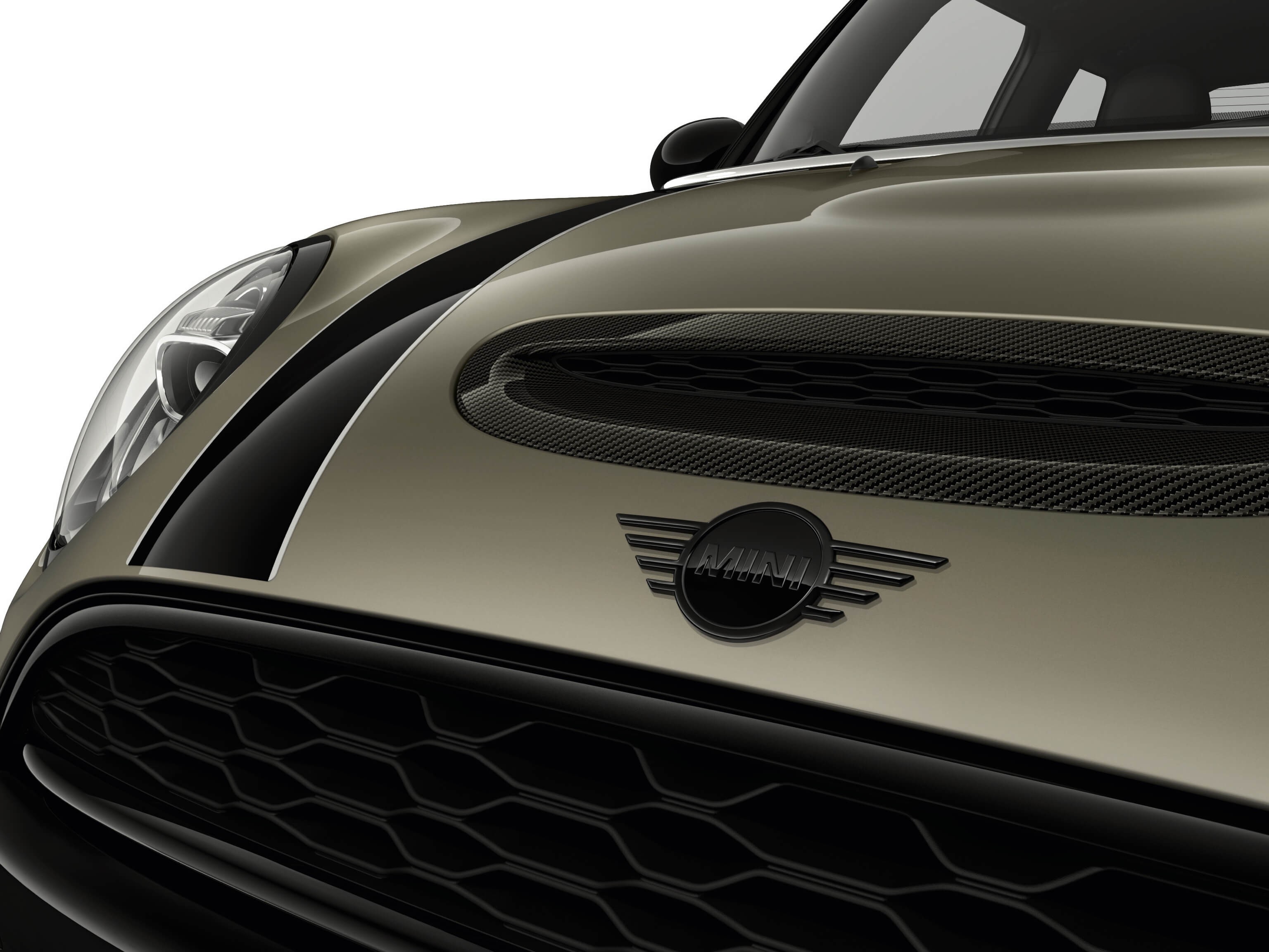 MINI Logo – black – bonnet MINI Logo – black – bonnet
